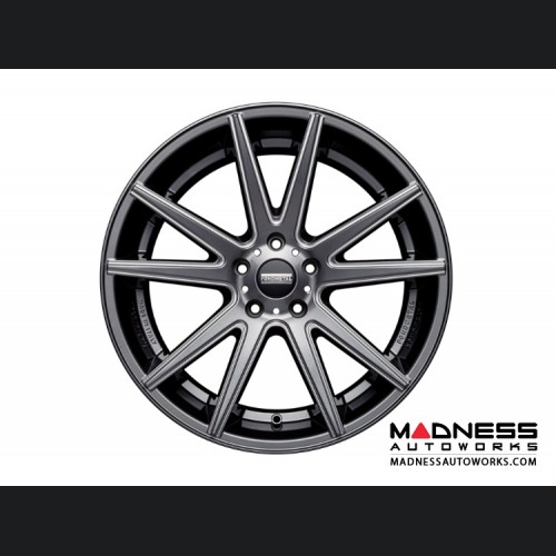 Maserati Ghibli Custom Wheels by Fondmetal - Gloss Titanium Milled