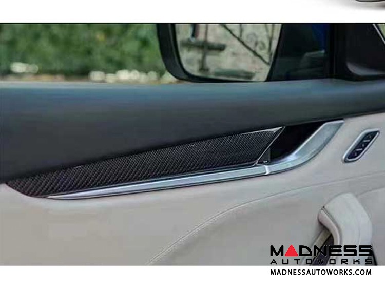 thumbnail image 2 of Carbon Fiber Grain Interior Trim Kit For 2015+ Ford Mustang – 20-Piece Set, Center Console And More 2 of 3