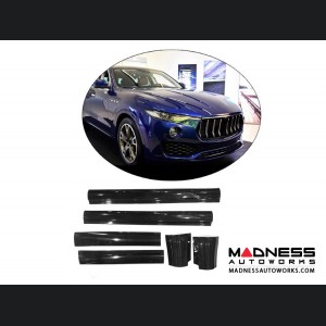 Maserati Levante Exterior Trim - Carbon Fiber - Side Door Panel Trim Kit - Feroce Carbon  