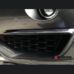 Maserati Levante S Sport Utility Front Bumper Canards - Carbon Fiber 
