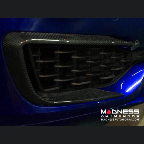 Maserati Levante S Sport Utility Front Bumper Canards - Carbon Fiber