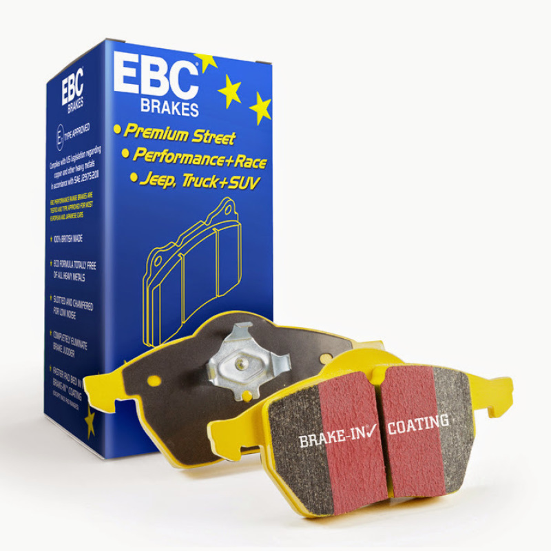 Maserati Spyder Brake Pads - Front + Rear Set - EBC - Yellowstuff - '02-'07